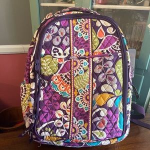 Vera Bradley Plum Crazy backpack